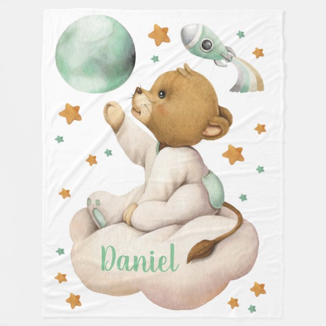 Utrymme - Lejona felsökningar Fleecefilt (Framsidan)