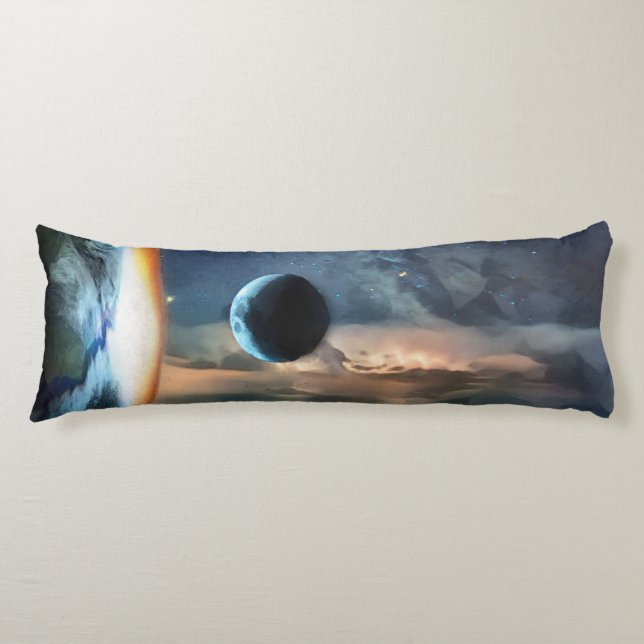 Utrymme, Måne och jord Kroppskudde (Framsidan)