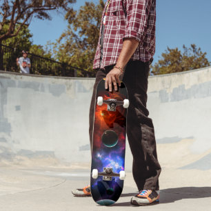 Utrymme Mini Skateboard Bräda 18,5 Cm