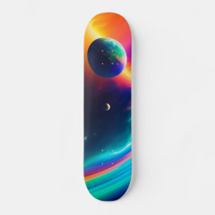 Utrymme Mini Skateboard Bräda 18,5 Cm