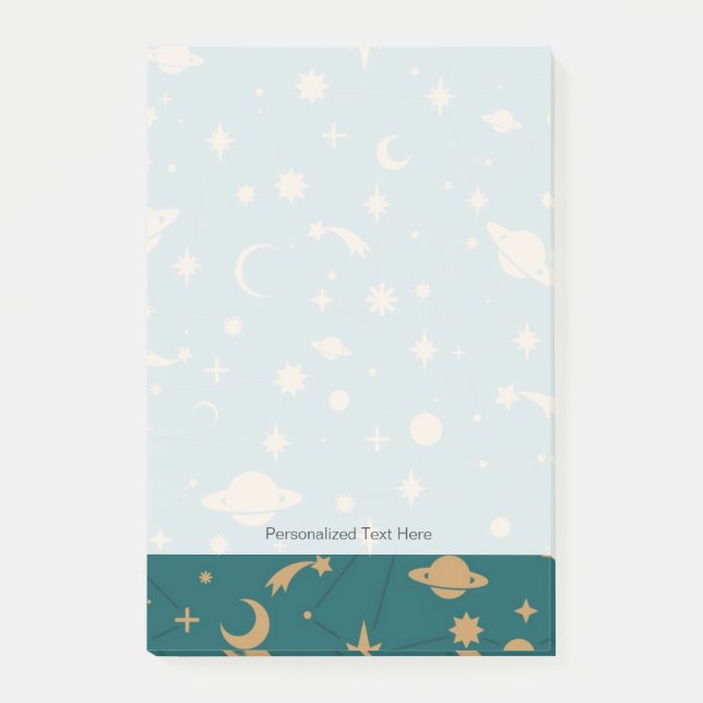 Utrymme mönster post-it block (Framsida)