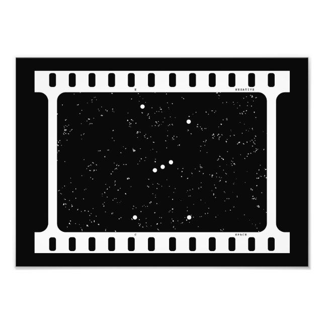 Utrymme - Negativt fototryck (Framsidan)