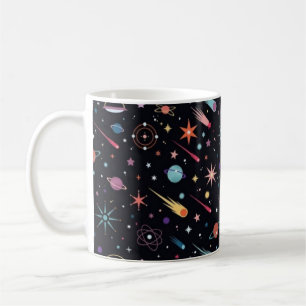 Utrymme och galaxi kaffemugg