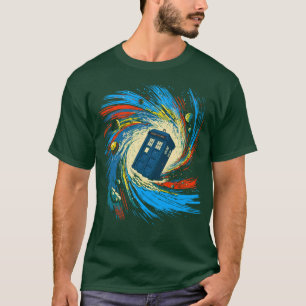 Utrymme- och tidsvirvel t shirt