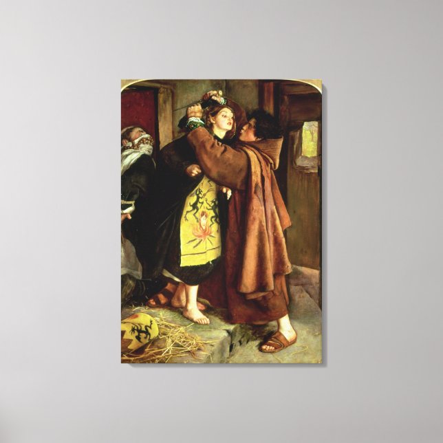 Utrymme of a Heretic, 1559, 1857 (oil on canvas) Canvastryck (Framsida)