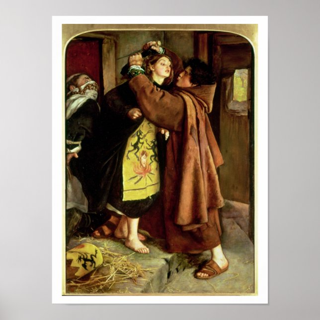 Utrymme of a Heretic, 1559, 1857 (oil on canvas) Poster (Framsidan)