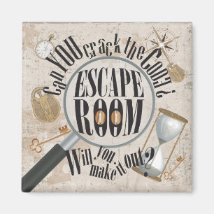 Utrymme Party Scavenger Hunt Magnet