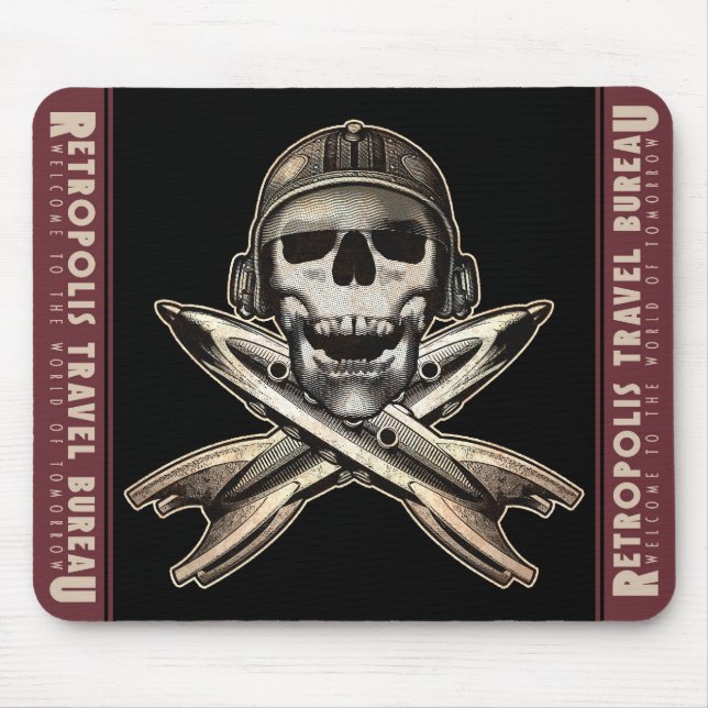 Utrymme Pirat (raketer), musknapp Musmatta (Framsidan)