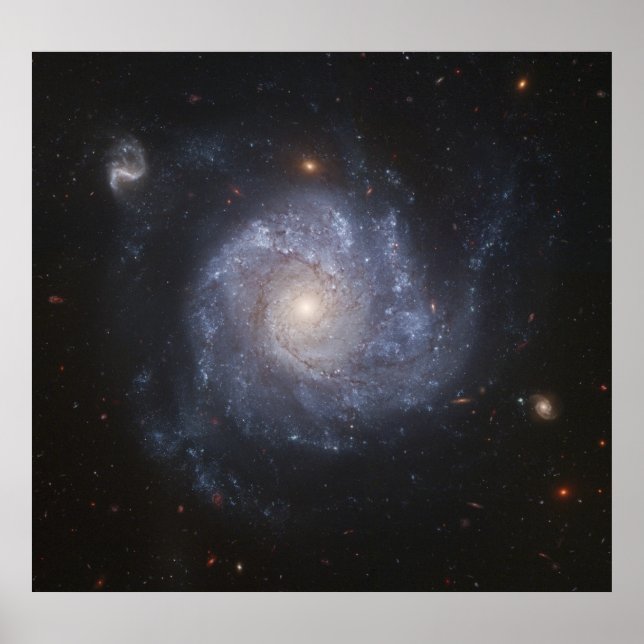 Utrymme Poster PinWheel Galaxy (Framsidan)