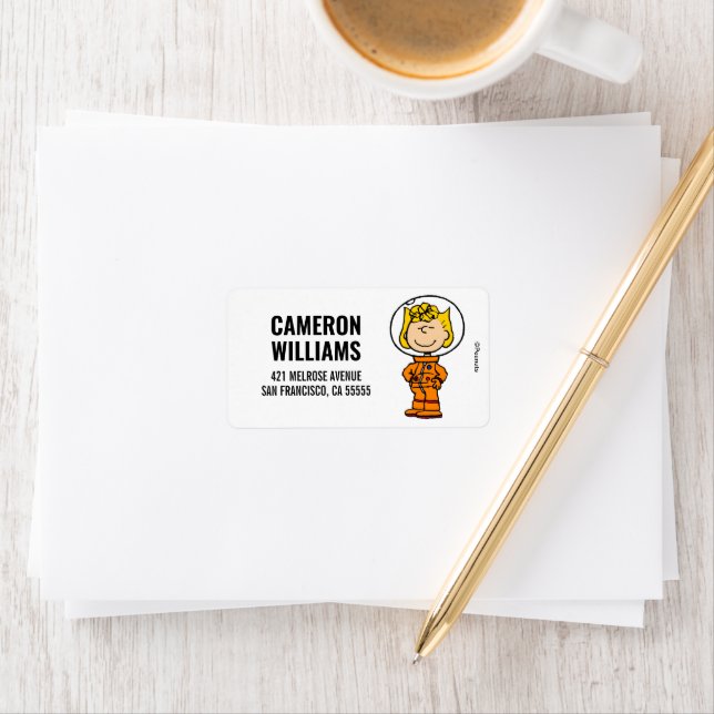 UTRYMME | Sally Astronaut Adressetikett (Insitu)