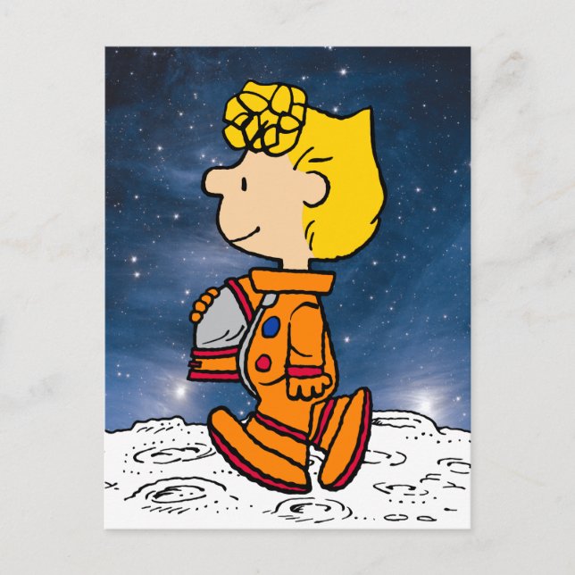 UTRYMME | Sally Brown Astronaut Vykort (Framsida)