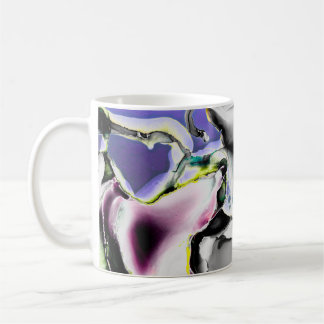 Utrymme. Shiny White Background. Smoke Slate Bild Kaffemugg