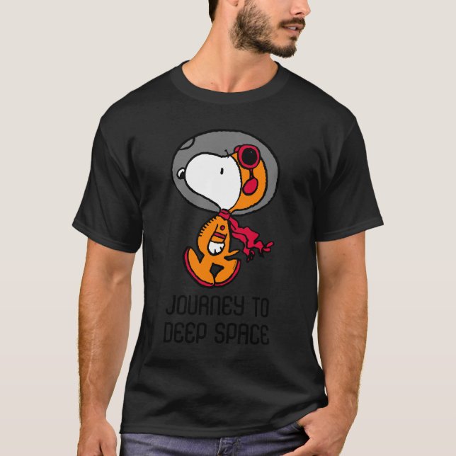 UTRYMME | Snoopy Astronaut T Shirt (Framsida)