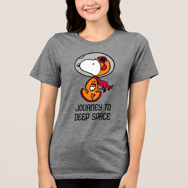 UTRYMME | Snoopy Astronaut T Shirt (Framsida)