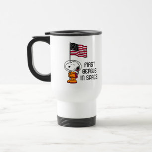 UTRYMME Snopy med Flagga astronaut Resemugg