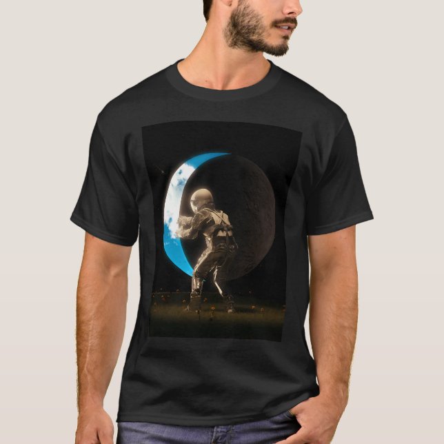 Utrymme T Shirt (Framsida)
