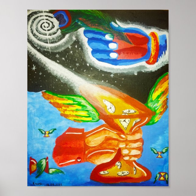 Utrymme, tid och innehåll poster (Framsidan)