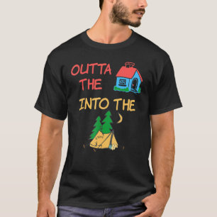 Utrymme ut ur huset i Tält utomhusmattan T Shirt