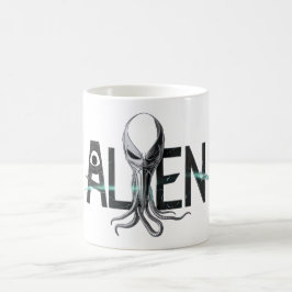 Utrymme, utjämnad text kaffemugg