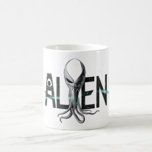 Utrymme, utjämnad text kaffemugg