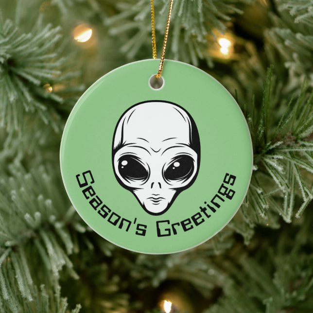 Utrymme utomlands julgransprydnad keramik (Träd)