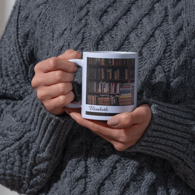 Utrymme vid bokhyllan: A Bok Älskare Mugg (Escape to Your Bookshelf: A Book Lover's Mug)