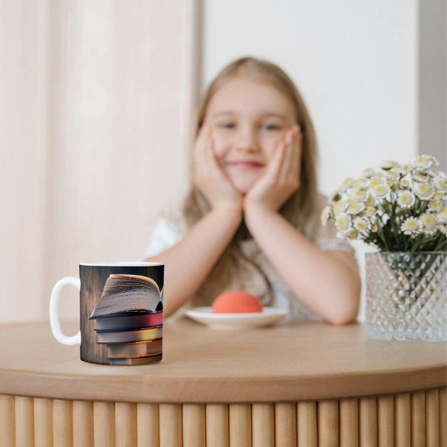 Utrymme vid bokhyllan: A Bok Älskare Mugg (Escape to Your Bookshelf: A Book Lover's Mug)