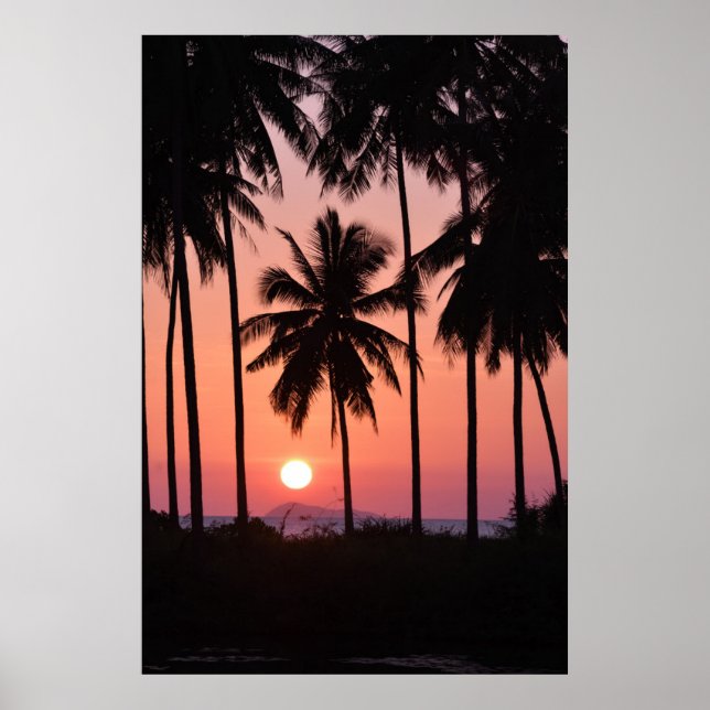 Utrymme vid Handflatan Träd Poster (Framsidan)