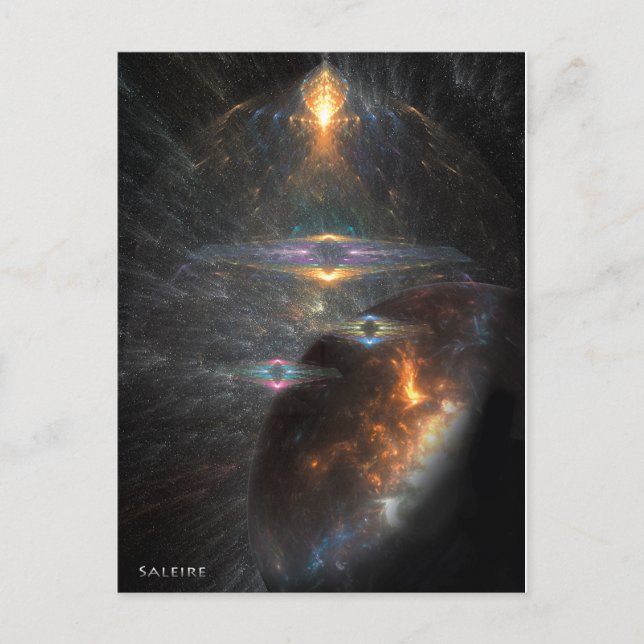 Utrymme Vykort (Framsida)