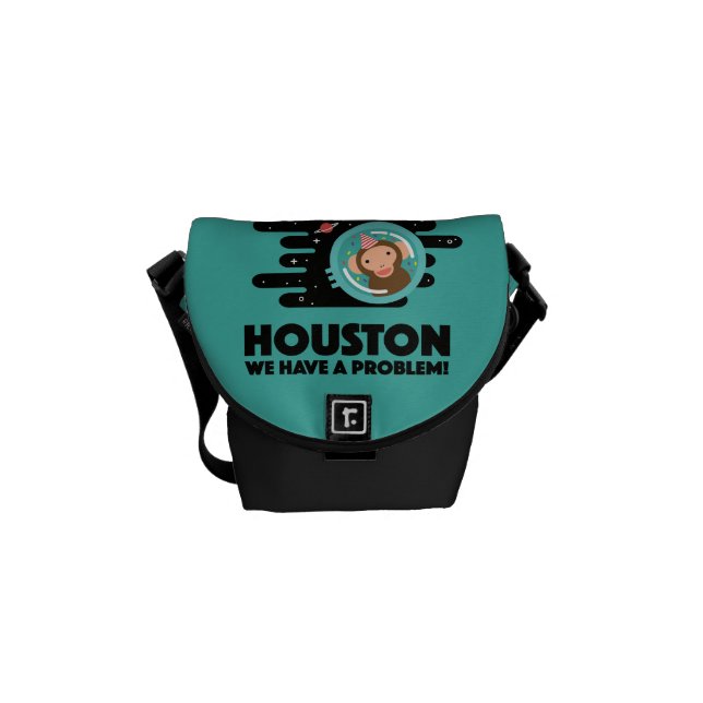 Utrymmeapa Messenger Bag (Framsidan)