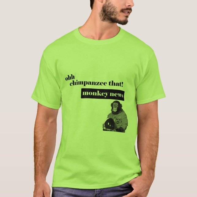 Utrymmeapa T-shirt (Framsida)