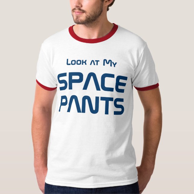 Utrymmebyxor T-shirt (Framsida)
