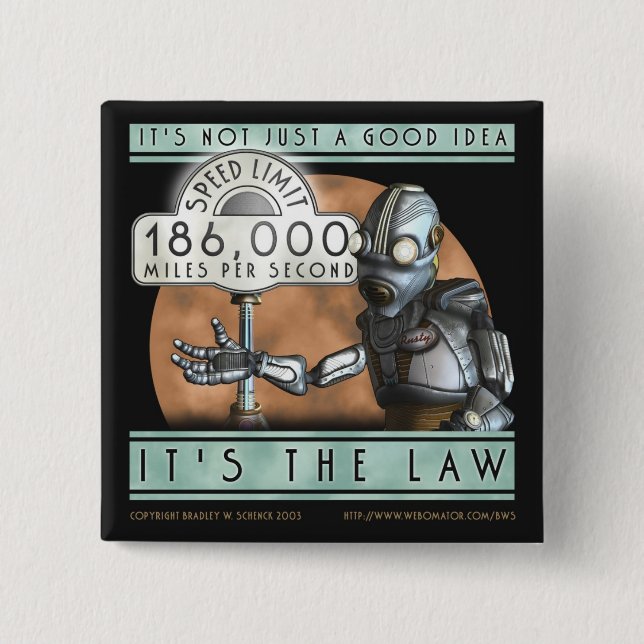 Utrymmecadeten kvadrerar knäppas knapp (Framsida)