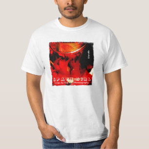 Utrymmeflicka T-shirt