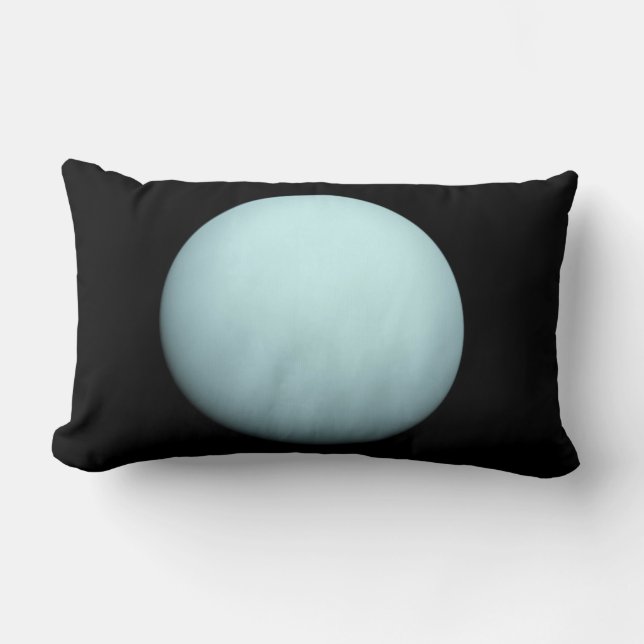 Utrymmefoto av planet Uranus Lumbarkudde (Framsida)