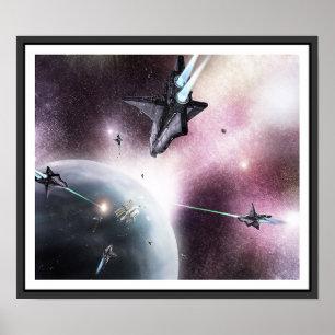 Utrymmeinvasion Poster