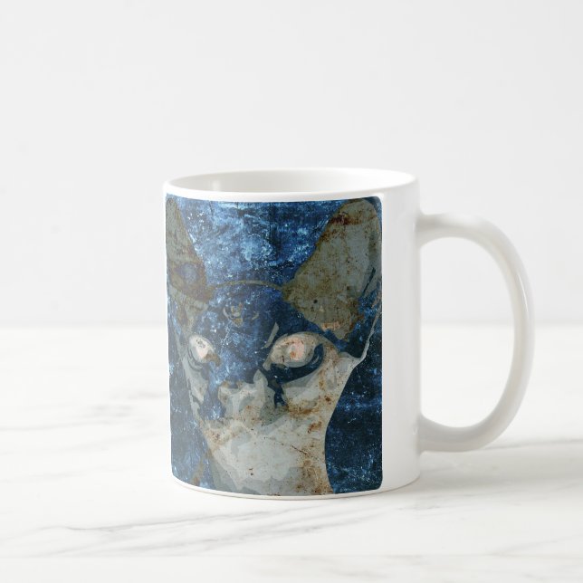 Utrymmekattalfabetisk Kaffemugg (Höger)