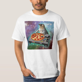 UtrymmekattDJs Pizza T-shirt