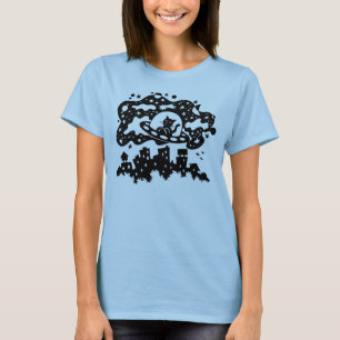 Utrymmekattskjorta T Shirt