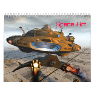 Utrymmekonstkalender Kalender