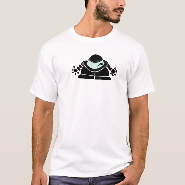 utrymmeman t-shirt (Framsida)