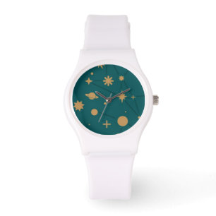 Utrymmemönster Armbandsur