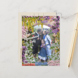 Utrymmen i italienska land meddelande vykort