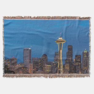 Utrymmenålen och den i stadens centrum Seattle Filt