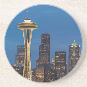 Utrymmenålen och den i stadens centrum Seattle Underlägg
