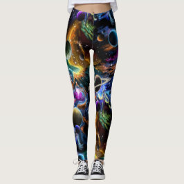 UtrymmeNebula och planet Leggings
