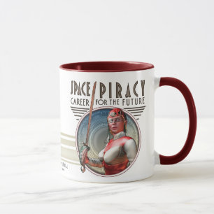 Utrymmepiratkopieringmugg Mugg