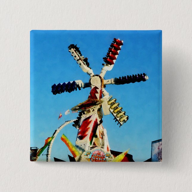 UtrymmeRacer i avstånd Knapp (Framsida)