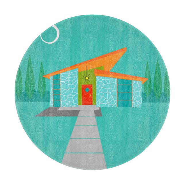 Utrymmesåldern - Tecknaden Glasskärl (Framsidan)