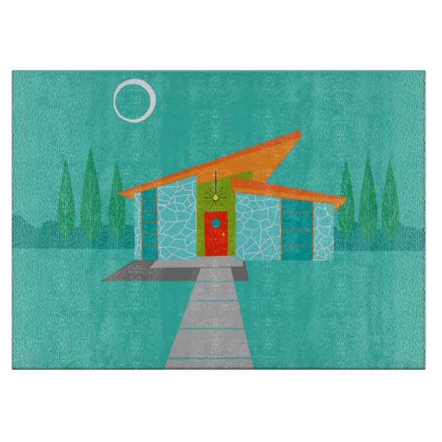 Utrymmesåldern - Tecknaden Glasskärl (Framsidan)